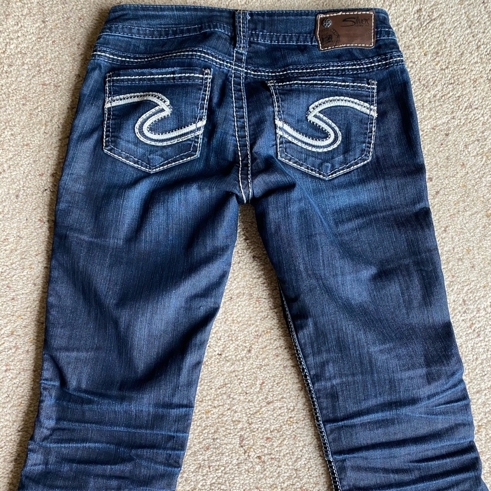 Silver jeans